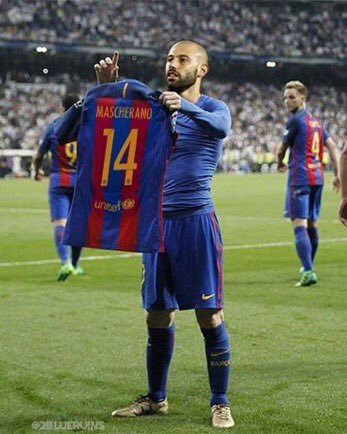 Javier Mascherano Ala Messi