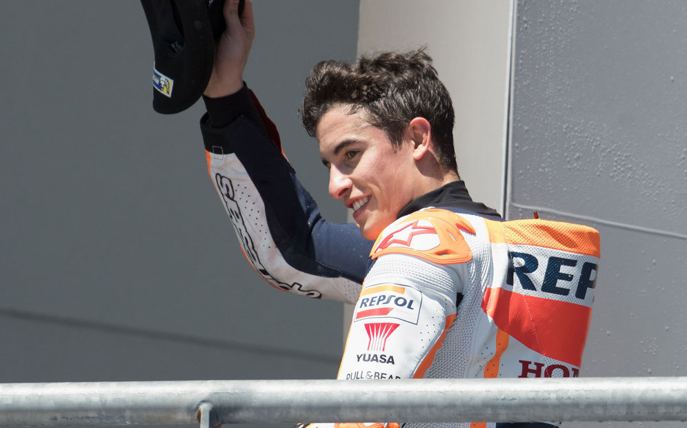 Marc Marquez (c) AFP