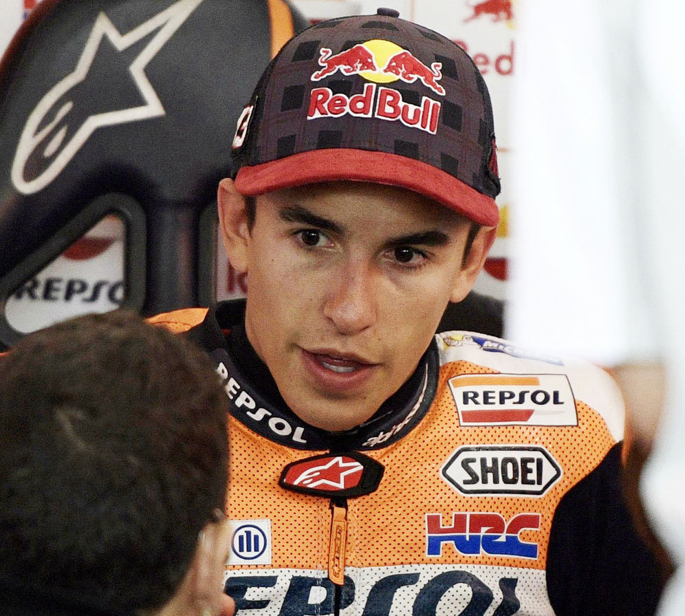 Marc Marquez (c) AFP