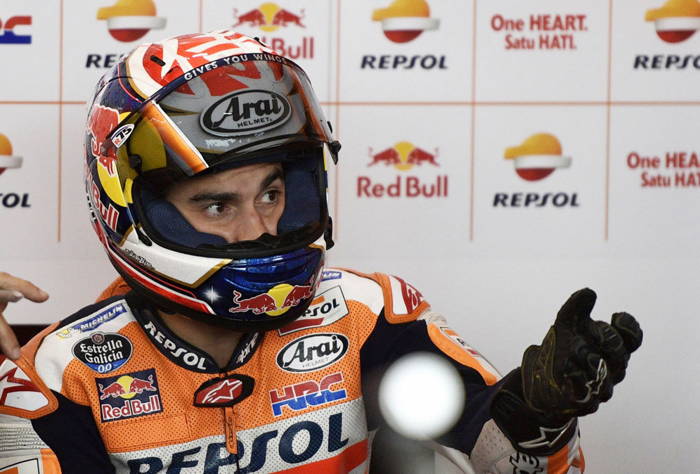 Dani Pedrosa (c) AFP