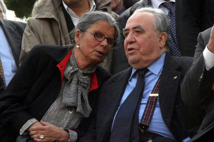 Maria Sensi dan Franco Sensi