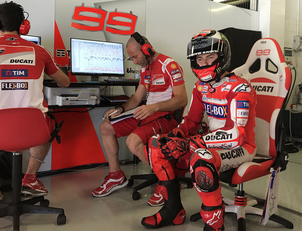 Jorge Lorenzo (c) Ducati