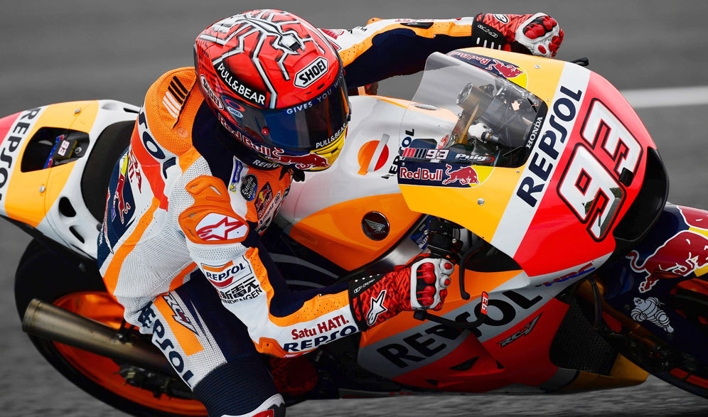 Marc Marquez (c) AFP