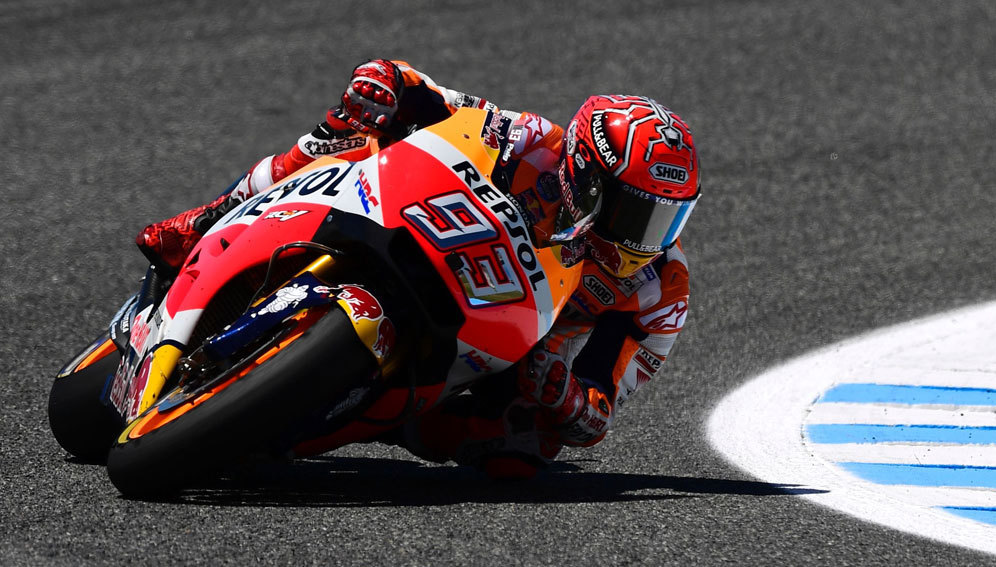 Marc Marquez (c) AFP