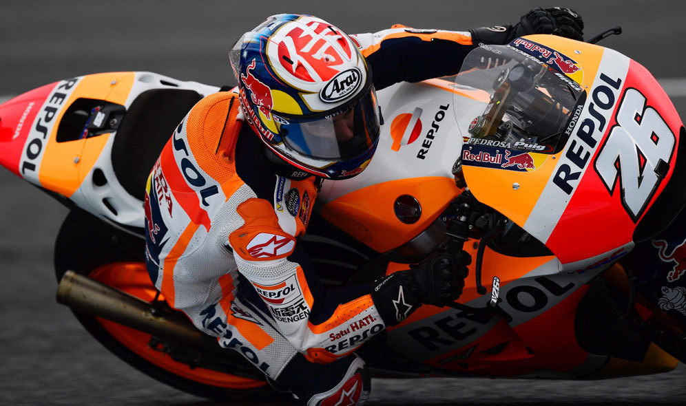 Dani Pedrosa (c) AFP