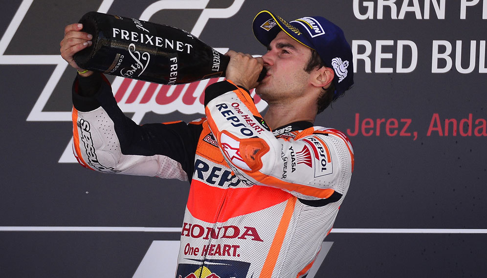 Dani Pedrosa (c) AFP