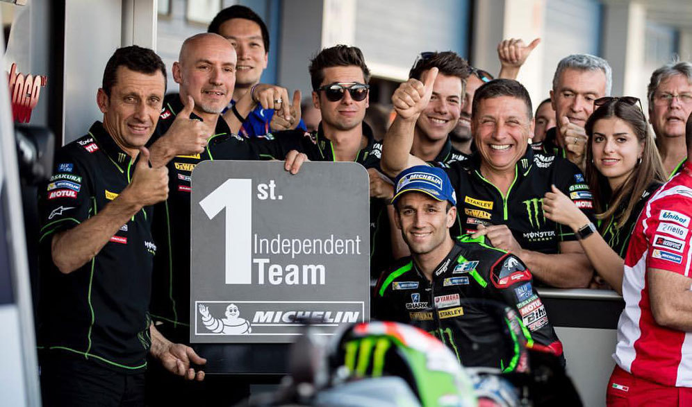 Johann Zarco dan Monster Yamaha Tech 3 (c) Tech 3