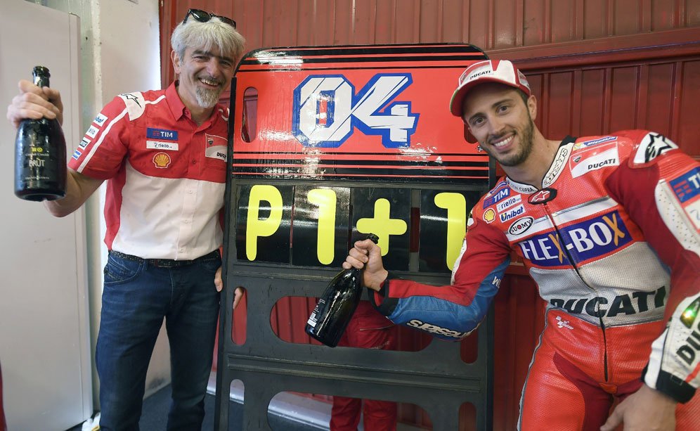 Gigi Dall'Igna dan Andrea Dovizioso (c) Ducati
