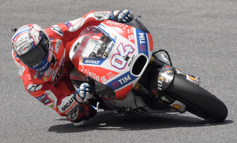 Andrea Dovizioso (c) AFP