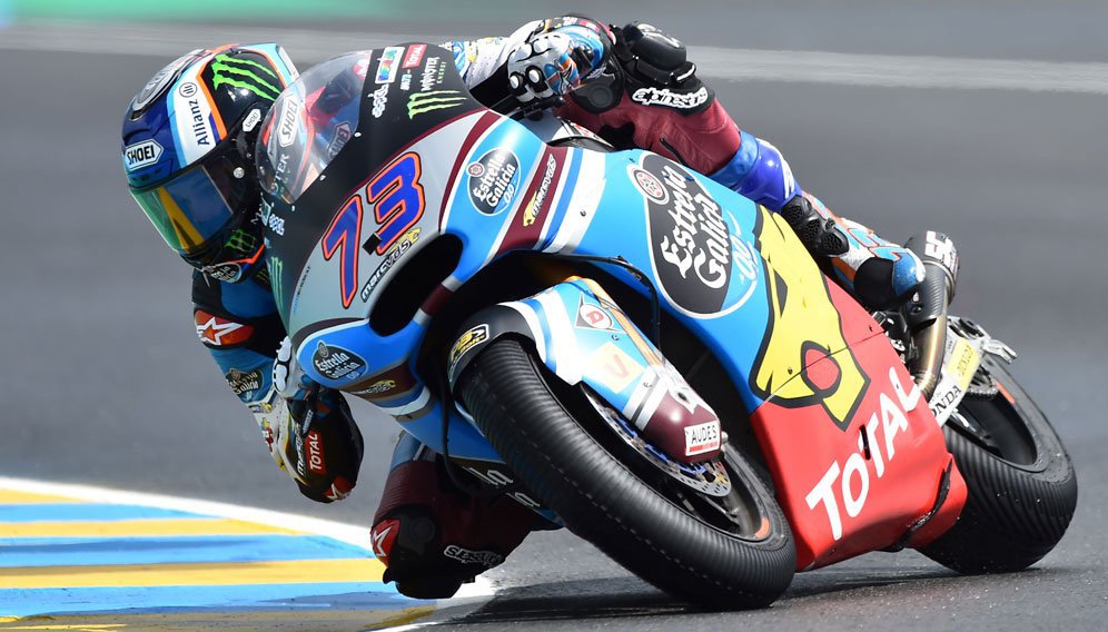 Alex Marquez (c) AFP