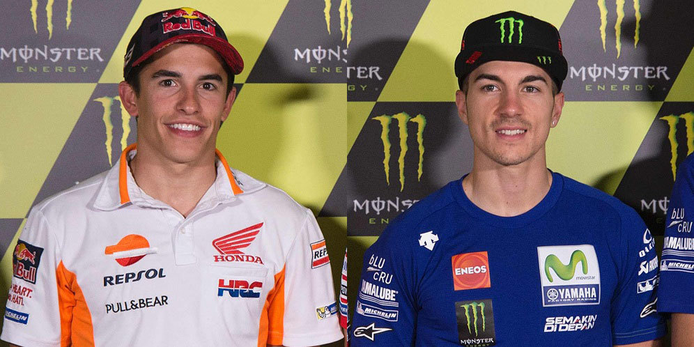 Marc Marquez dan Maverick Vinales (c) AFP