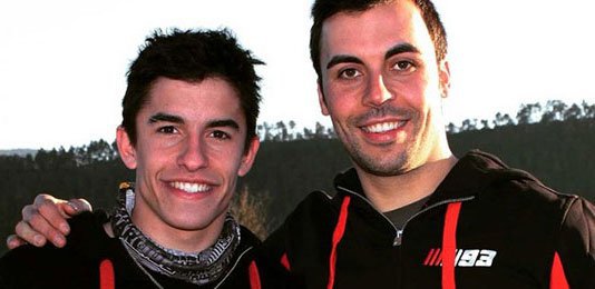 Marc Marquez dan Jose Luis Martinez (c) Istimewa
