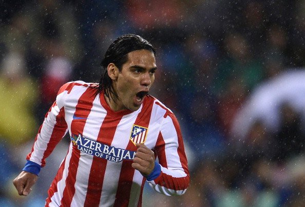 Radamel Falcao di Atletico Madrid (c) AFP