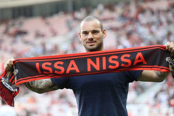 Wesley Sneijder (c) AFP
