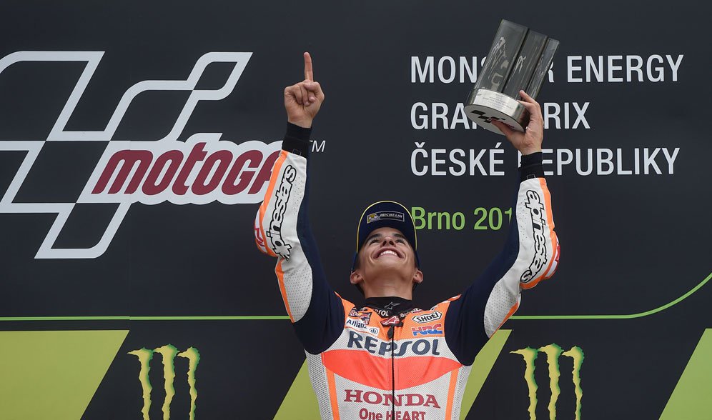 Marc Marquez (c) AFP