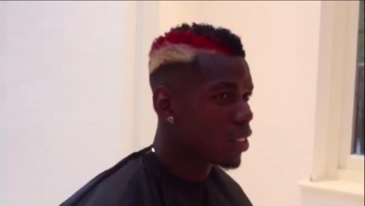 Tinggalkan Merah Putih, Rambut Pogba Sekarang Ada 'Garuda 