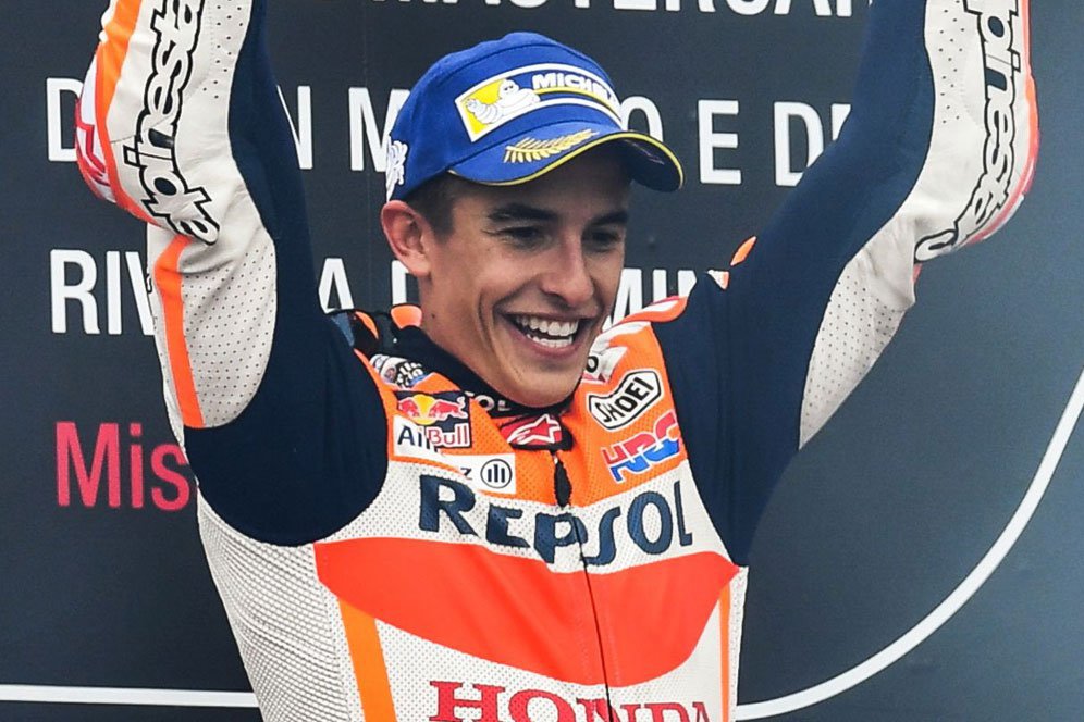 Marc Marquez (c) AFP