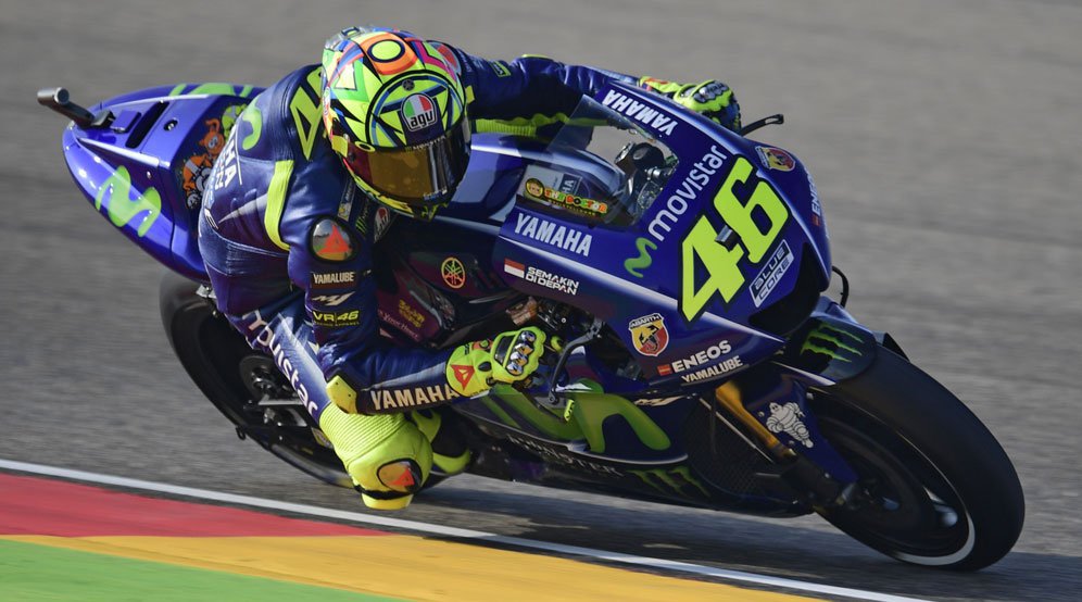 Valentino Rossi (c) AFP