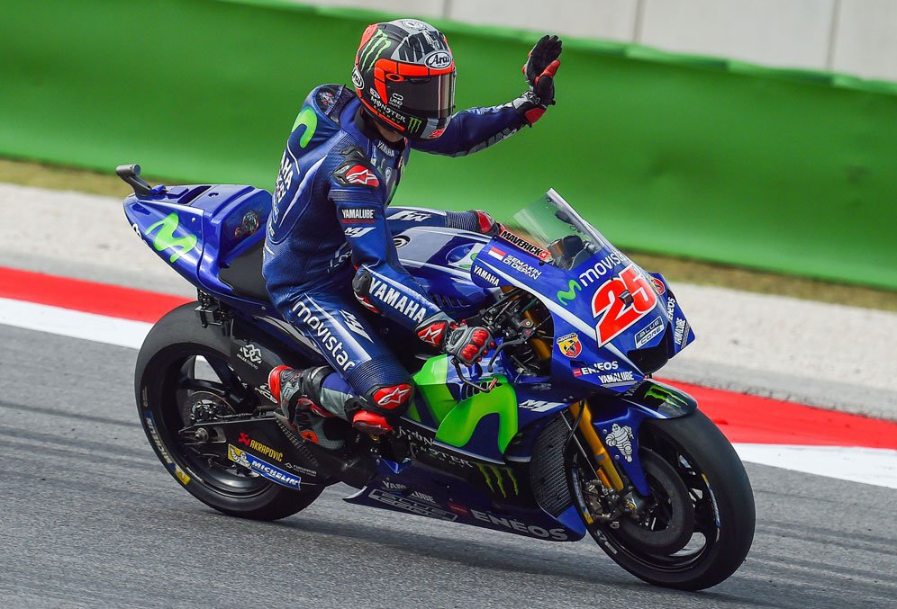 Maverick Vinales (c) AFP