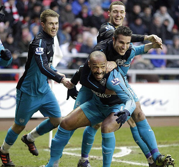 Ramsey, Henry, Van Persie