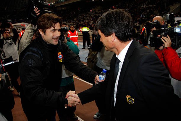 Pochettino dan Juande Ramos, Februari 2009 (c) Real Madrid