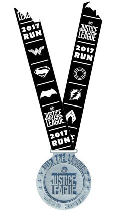 Medali Ekslusif Lari Justice League Fun RUn
