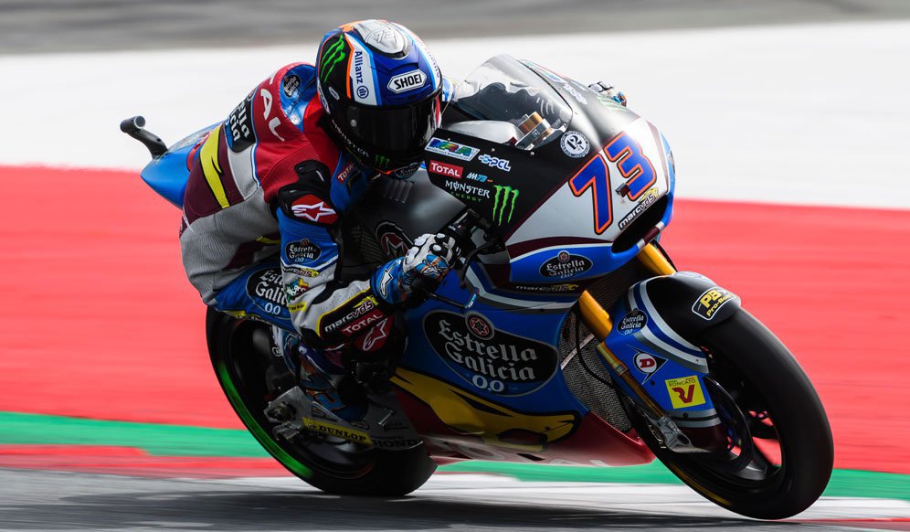 Alex Marquez (c) AFP