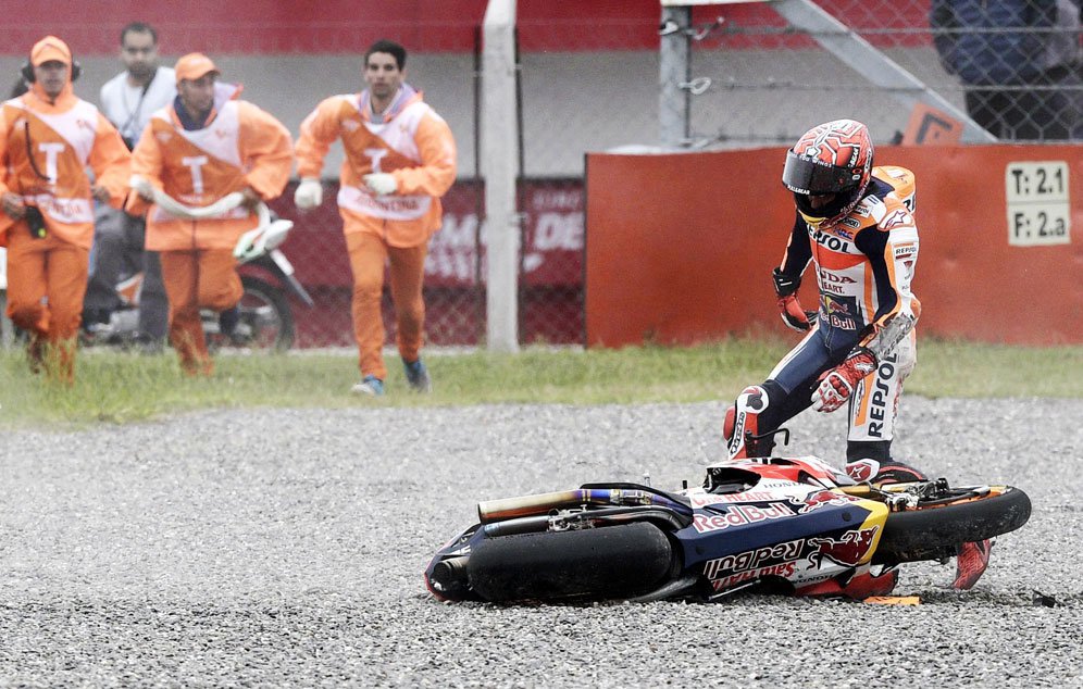 Marc Marquez (c) AFP