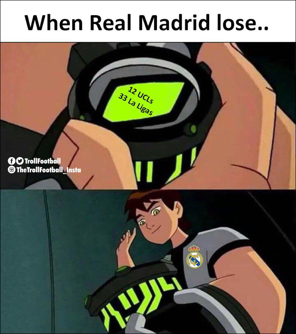 Meme Kocak Menertawakan Keterpurukan Real Madrid Merdekacom