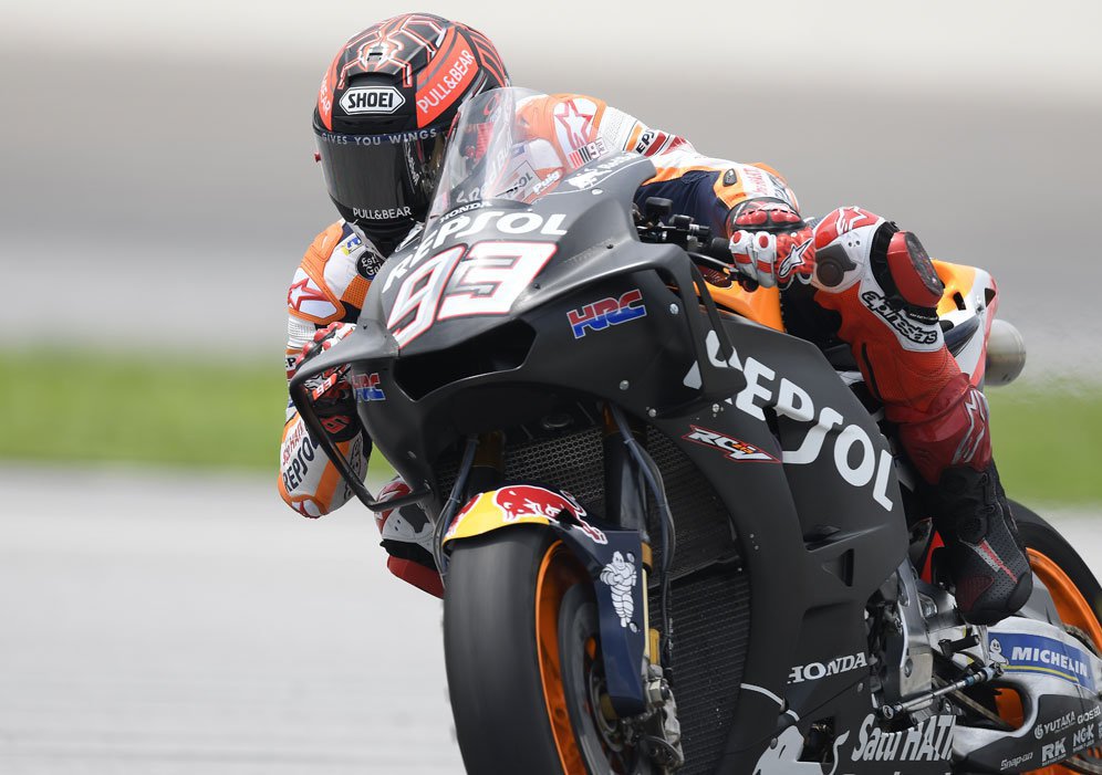 Wing fairing RC213V 2018. (c) HRC