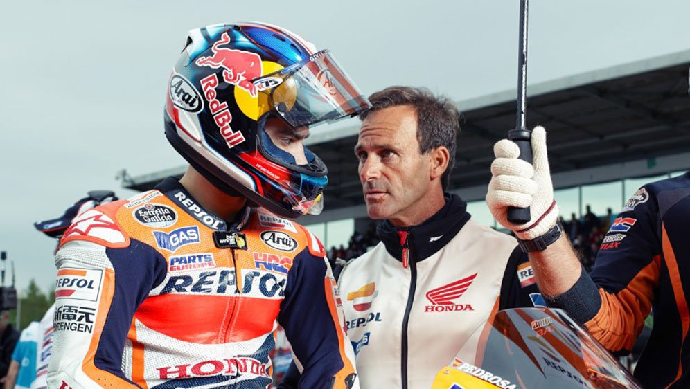 Dani Pedrosa dan Alberto Puig (c) MotoGP
