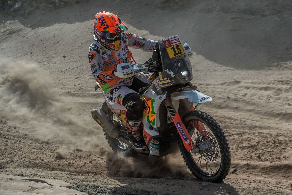 Rider Wanita andalan Spanyol di Reli Dakar, Laia Sanz (c) Twitter/Laia Sanz