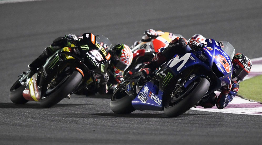 Maverick Vinales dan Johann Zarco (c) Yamaha
