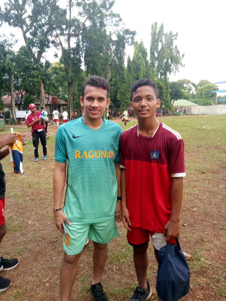 Egy Maulana bersama Kadek Narendra Wijaya