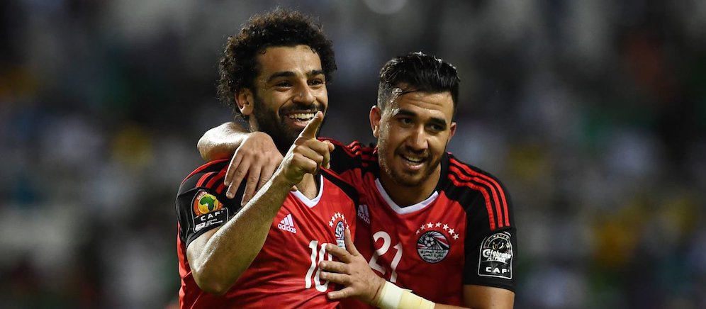 Mohamed Salah (c) AFP