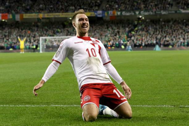 Christian Eriksen (c) AFP