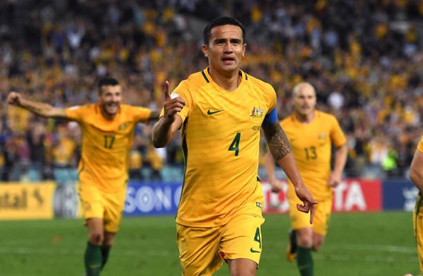 Tim Cahill (c) AFP