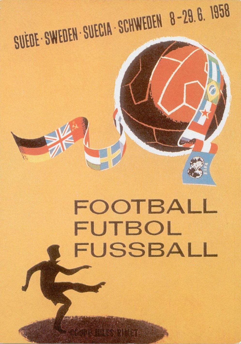 Poster Piala Dunia 1958