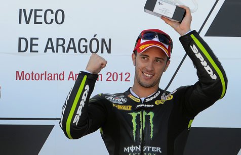 Andrea Dovizioso saat masih membela Monster Yamaha Tech 3. (c) AFP