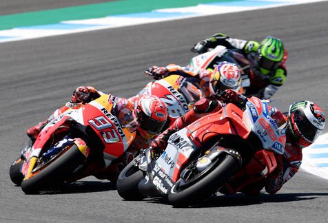 Marc Marquez dan Jorge Lorenzo (c) AFP