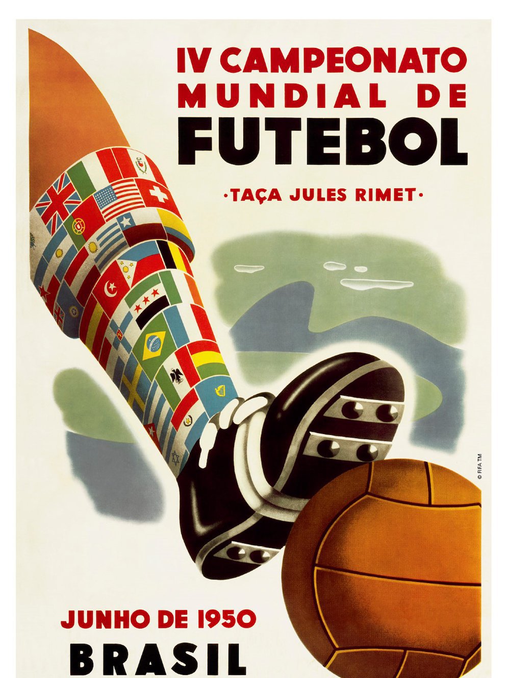 Poster Piala Dunia 1950