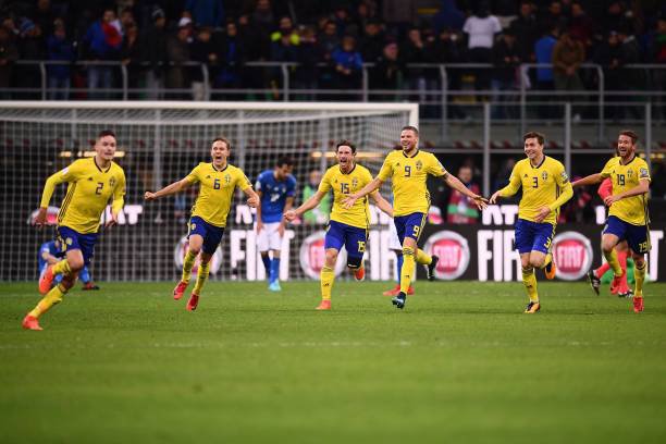 Swedia (c) AFP