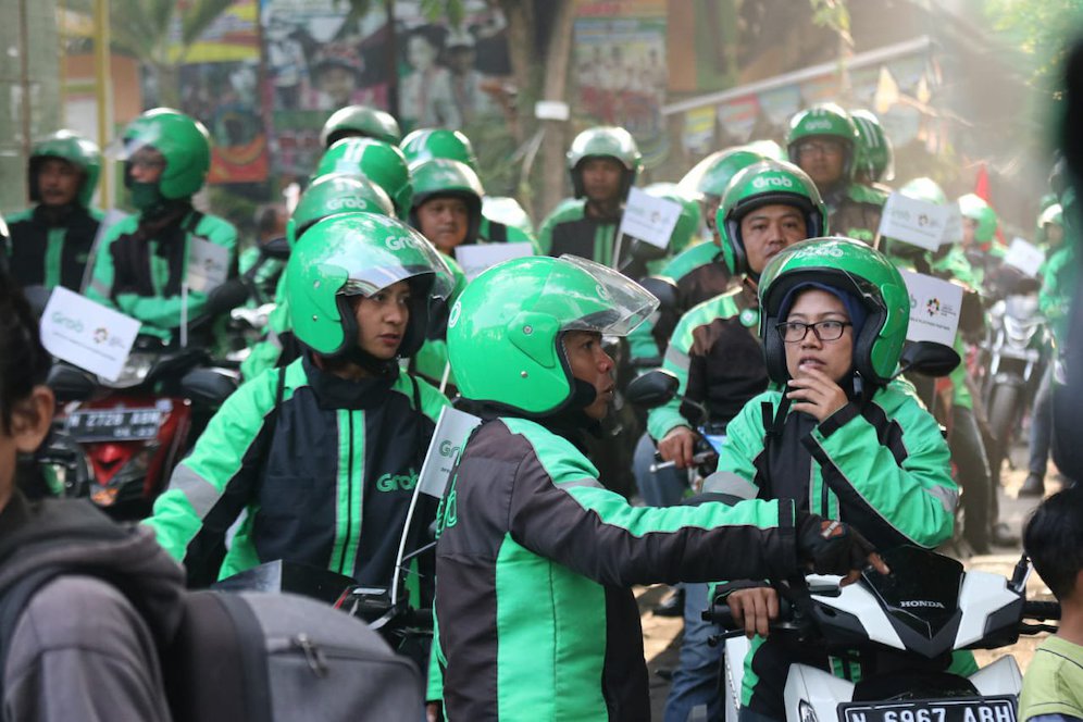 Torch Relay Asian Games di Malang