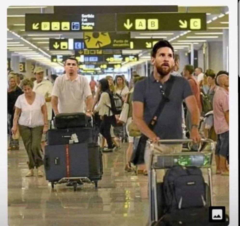 Foto Meme Kocak Ronaldo Dan Messi Pulang Bareng Dari Piala Dunia 2018 Bola Net