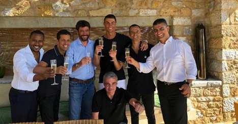 Cristiano Ronaldo Dan Andrea Agnelli
