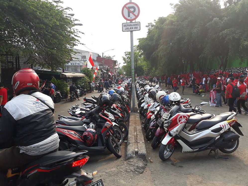 Situasi Parkir di Asian Games 2018