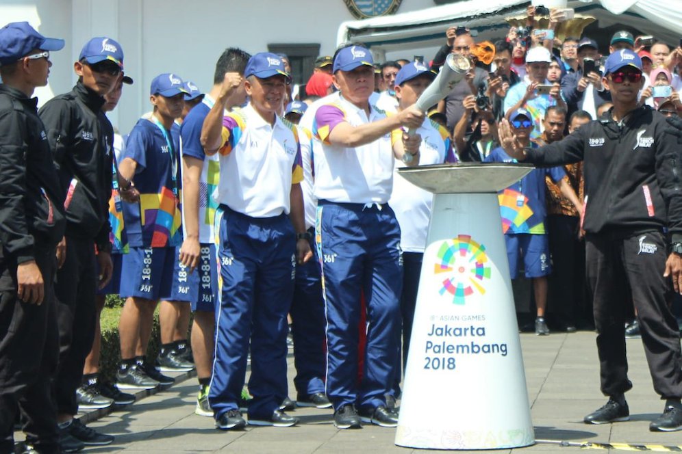 torch relay Asian Games 2018