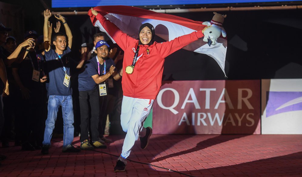 Aries Susanti Rahayu (c) Inasgoc/Antara