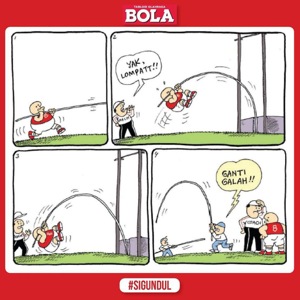 Bikin Ngakak Ini 11 Komik Strip Si Gundul Yang Jadi Ikon Tabloid