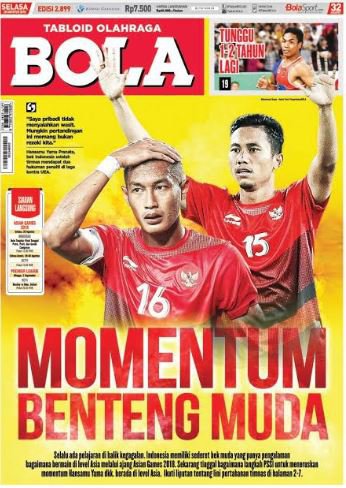 Intip 5 Cover Super Keren Tabloid Bola Edisi Timnas Indonesia Bola Net